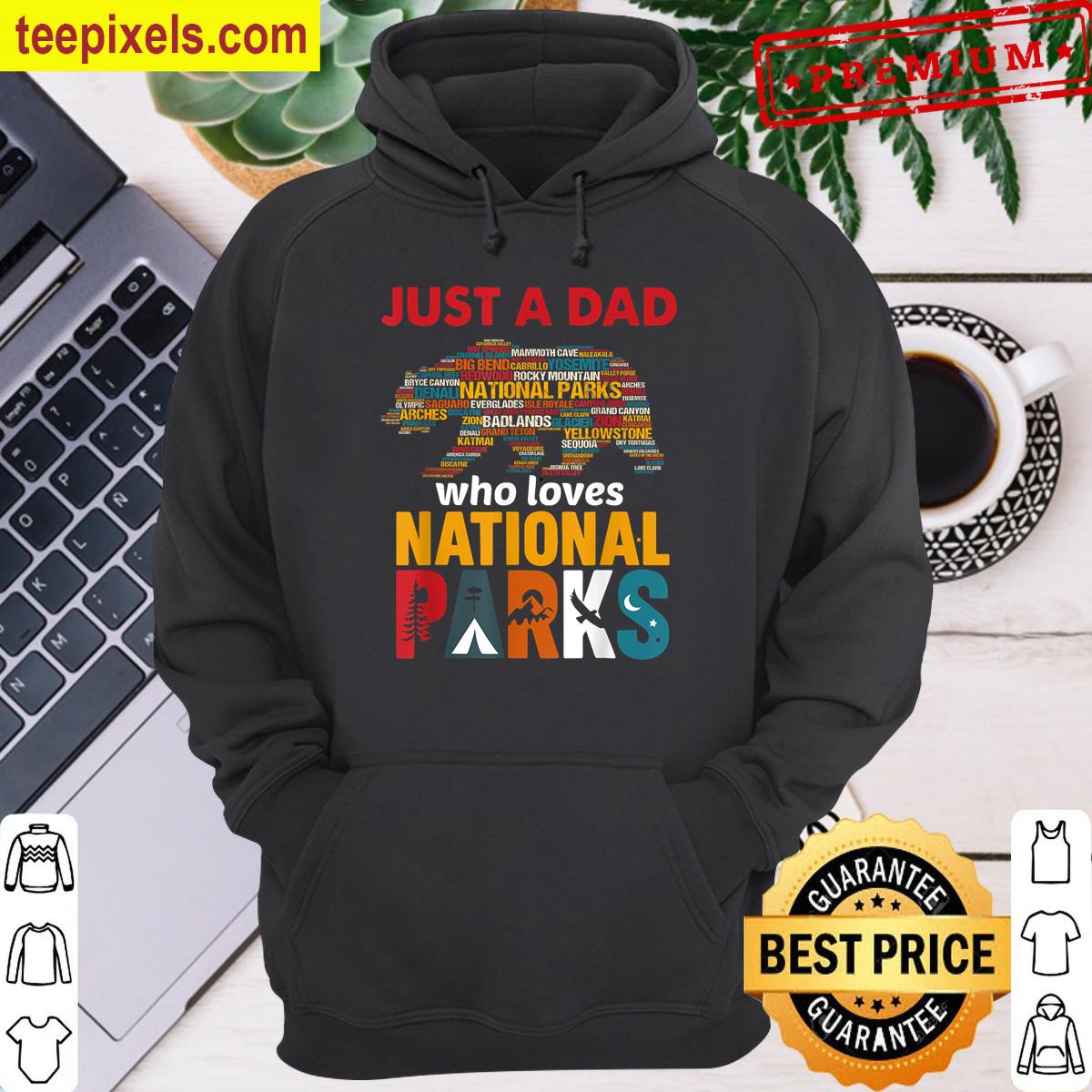 Dad Who Came Back With Milk And Loves National Parks Tee Shirt