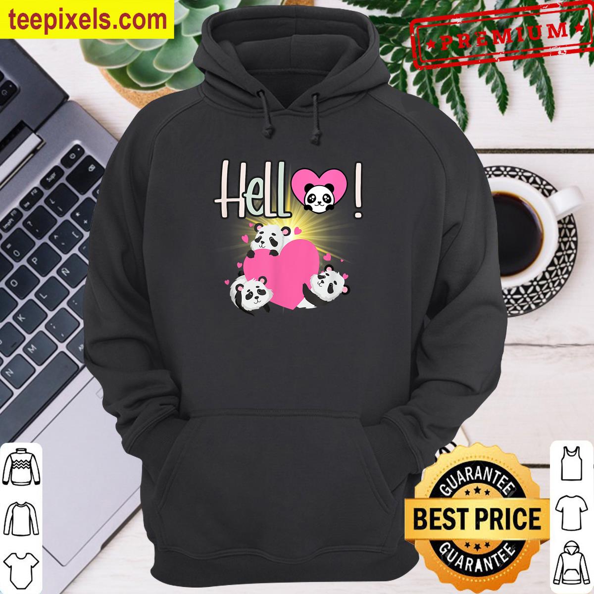 Funny Cute Bear Hello Bear Hello Bear Parody Neat Present Present Tee Shirt