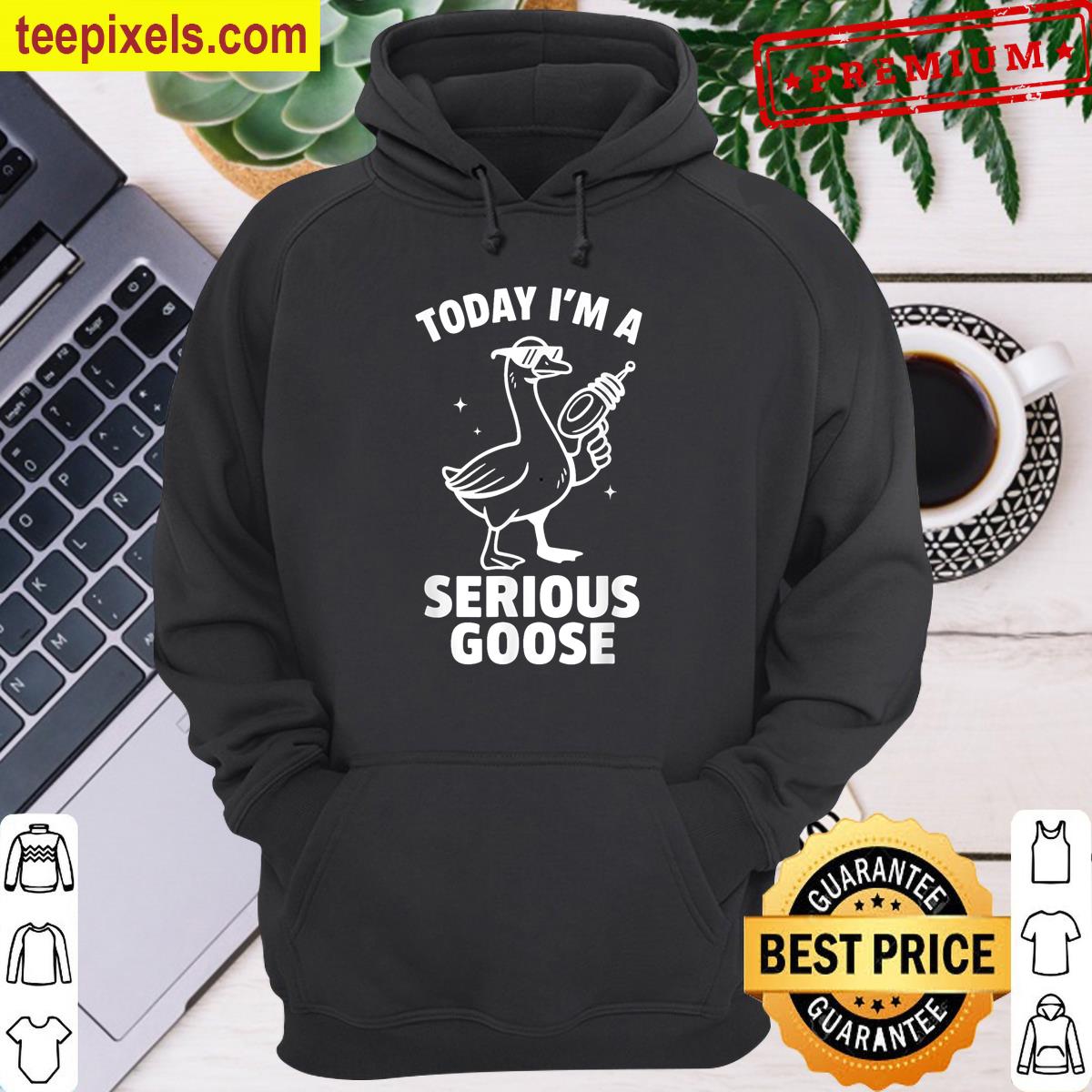Funny Serious Goose Meme Today Im A Goose Joke Saying Tee Shirt
