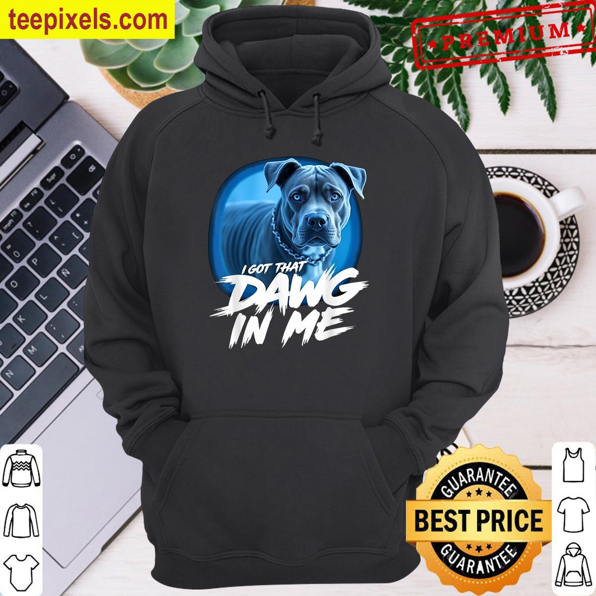 I Got That Dawg In Me Xray Pitbull Funny Ironic Meme Tee Shirt