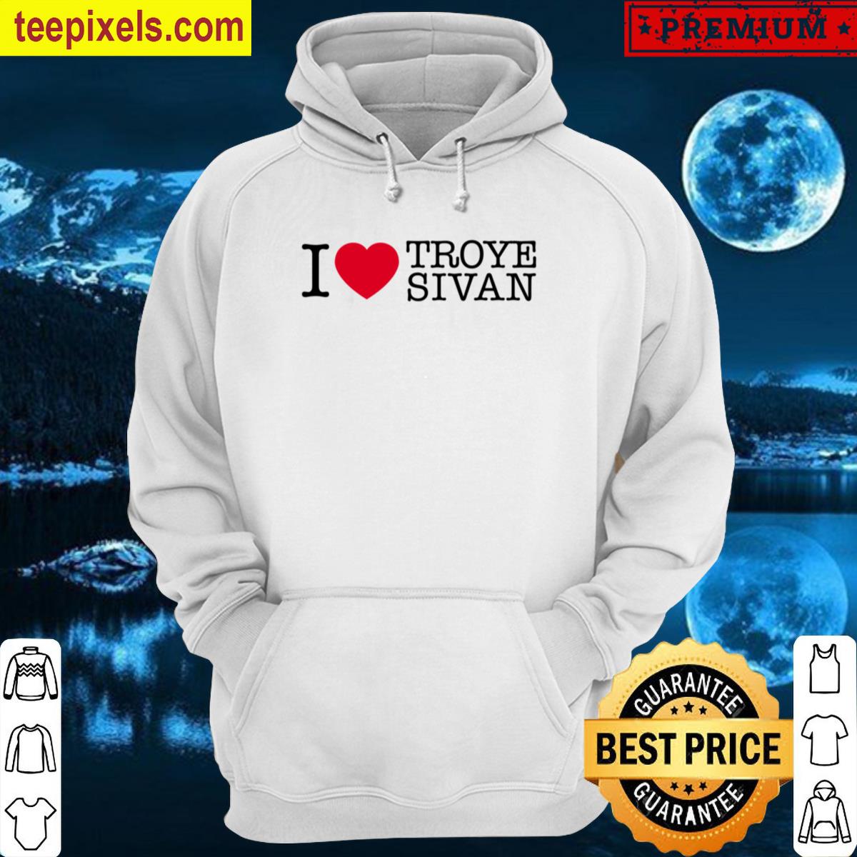 I Love Troye Sivan Oversized Tee Shirt
