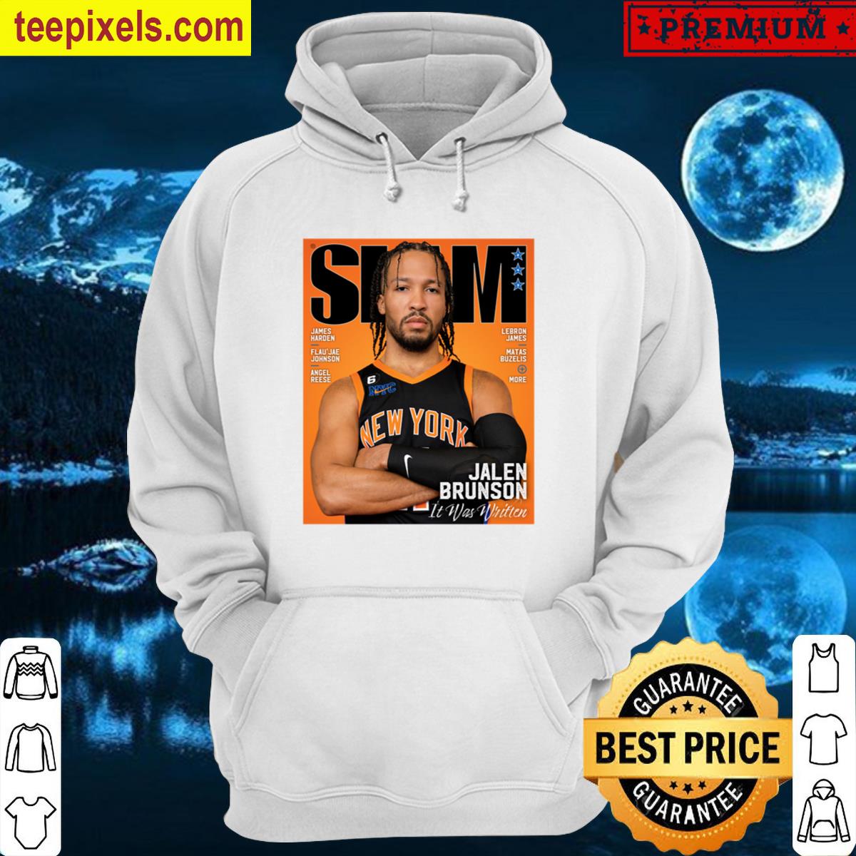 Jalen Brunson Ny It Was Written Tee Shirt