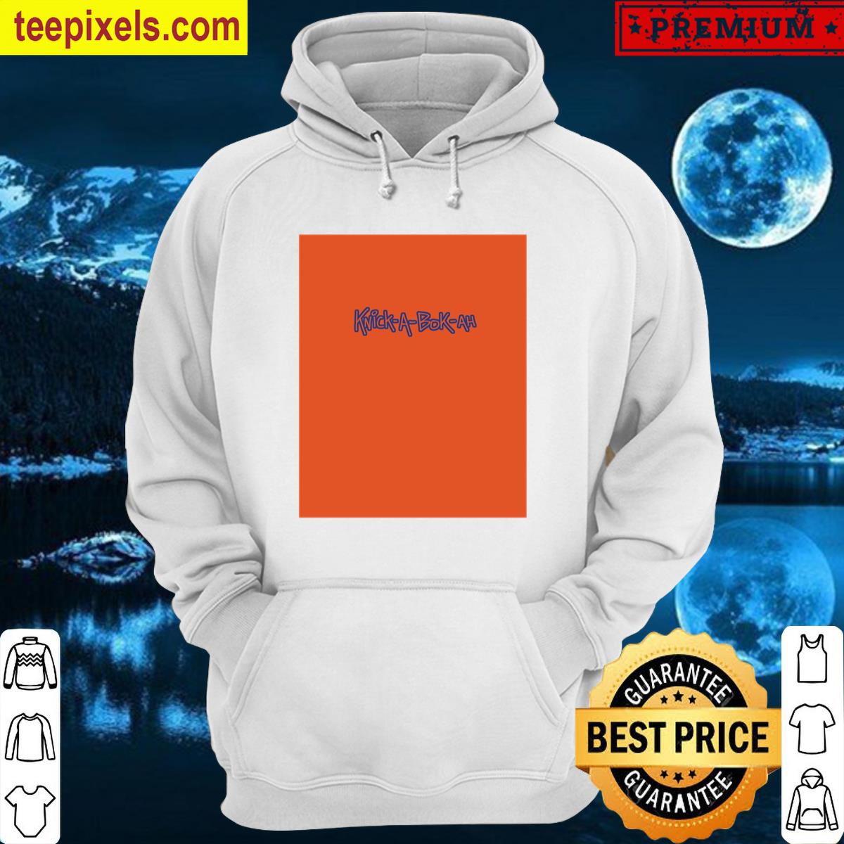 Knick A Bok Ah Orange Graphic Tee Shirt
