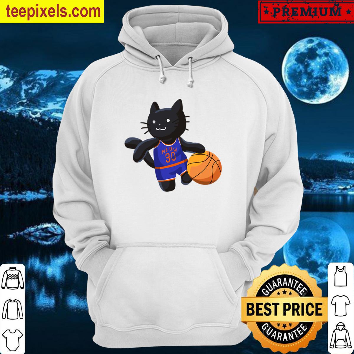 Knicks Cat Cute Nba Basketball Cat Tee Shirt